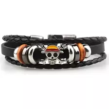 Pulsera Monkey D. Luffy Cosplay Logotipo Anime One Piece