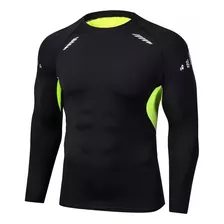 Camisetas Deportivas Hombre Manga Larga Confort Moldeadora