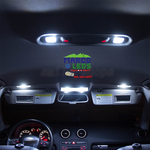 Kit De Leds Para Mazda 3 Luz Interior Y Placas Basico Foto 5