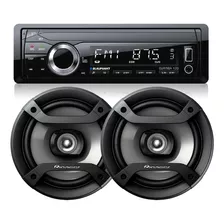 Stereo Bluetooth Curitiba Con Parlantes 6,5 Pulgadas Pioneer