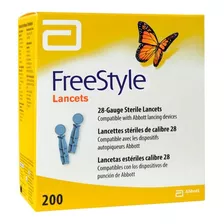Freestyle Lancets Caja Con 200 Lancetas
