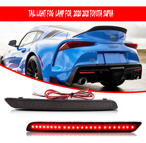 Luz Trasera De Giro De Freno Led Para Toyota Gr Supra2020-24 Foto 6