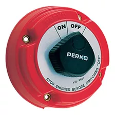 Perko 9601dp Interruptor De Desconexion De Bateria Para Mari