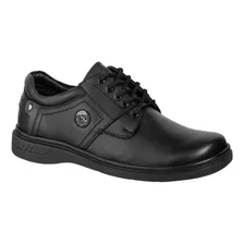 Zapatos Pasador Jaguar Escolar 433 Negro