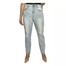 Calça Jeans Feminina Clara Cintura Alta - Preço De Fábrica