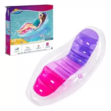 Flotador Inflable Swimways P/ Adulto, C/ Reposa Vasos Y Pies