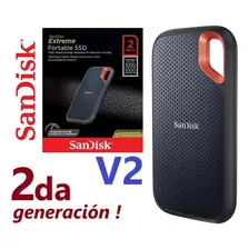 Disco Duro Externo Sandisk Extreme Ssd 2tb 2° Generacion