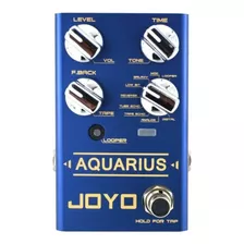 Pedal Guitarra Joyo Aquarius Delay Looper + Nf + Garantia