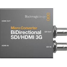 Micro Conversor Bidirecional Blackmagic Sdi/hdmi 3g + Fonte