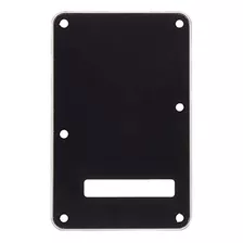 Placa Trasera Moderna De Guardabarros, Stratocaster - Negro 