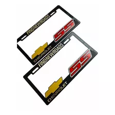 Par (2) Portaplaca Chevrolet Ss Aveo Trax Beat Spark Chevy