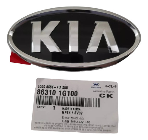 Foto de Kia Rio Xcite Emblema Original Kia Trasero Nuevo