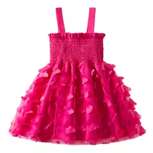 Vestido Para Niña, Vestidos De Tul Con Mariposas, Princesa D