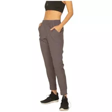 Jogging Pantalón De Mujer Deportivo Sport Plano Con Lycra