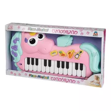 Piano Musical Unicórnio Infantil Braskit