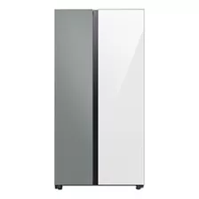 Refrigerador Side By Side 626l Gray E White - Rs60cb70