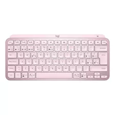 Teclado Logitech Mx Keys Mini Inalámbrico 920-010478 Rosa