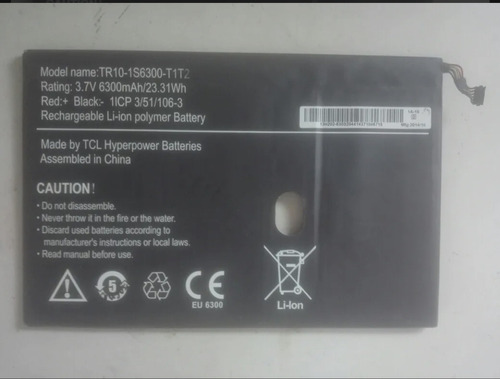 Bateria De Tablet Tr10sc1 