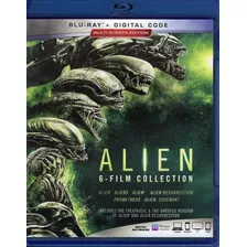Alien Prometheus 6 Film Boxset Peliculas Blu-ray + Dig Hd