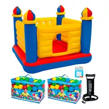 Combo Castillo Saltarin Inflable 200pelota Inflad 1015008600