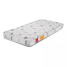 Colchão Infantil Berço Orthocrin Junior Luxo D18 - 60x130x10 Cor Branco