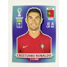 Cristiano Ronaldo Estampa Por #18 Panini Mundial Qatar 2022