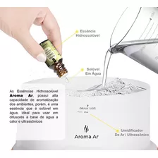 Essência Aromatizador Hidrossolúvel A Base De Água Aroma Ar Fragrâncias Capim Limão