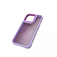 Funda Silicona Semi Transparente Color Para iPhone 11 Pro 