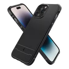 Capa Spigen Rugged Armor Magfit Para iPhone 14 Pro (6.1) Cor Preto