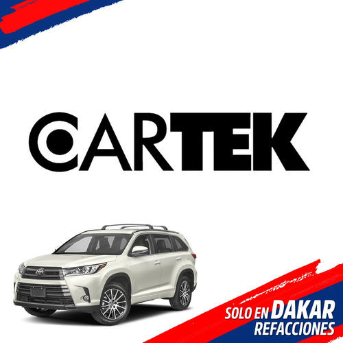 Amortiguador Del. Izq. Toyota Highlander 2014-2019 Cartek Foto 3