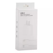 Cargador 20w + Cable C-lightning Para iPhone 11,12,13,14