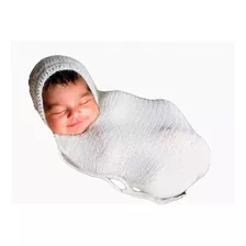  Wrap + Touca Newborn Manta Props