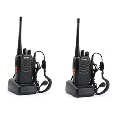 2 Radios Portatil Baofeng Uhf Modelo Bf­888s Con Manos Libre