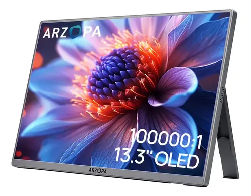 Monitor Portátil Arzopa Ac3 Pro Oled 13.3 Color Gris
