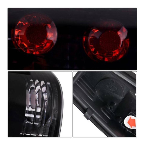Tail Lights For 88-98 Chevy Gmc C/k 1500 2500 3500 Smoke At8 Foto 9
