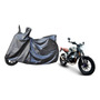 Funda Impermeable Motocicleta Cubre Polvo Mb Black Devil