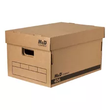 Caja Archivo Cartón Tipo Americana Marca Myd 406 C/ Tapa X 3