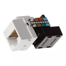 Conector Quickport De Categoría 5 Leviton Rw5, Cat 5, Bla...