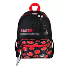 Mochila Urbana Naruto Naruto Color Negro Diseño Lisa 25l