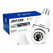 2 Kit Camera Wifi Lampada Segurança Full Hd Visão Noturna