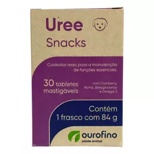 Uree Snacks P/ Cães C/ 30 Tabletes 84g