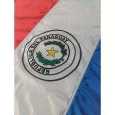 Bandera Paraguay 90 X 150 Cm Oficial - Reforzada C/cordones