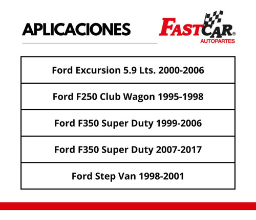 2 Amortiguadores Delanteros Ford F350 Super Duty 1999- 2006 Foto 4