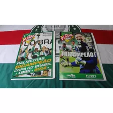 Revista Poster Placar Palmeiras Campeão Copa Do Brasil 12-15