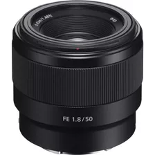 Lente Sony Fe 50mm F/1.8 E-mount Full Frame (sel50f18f)