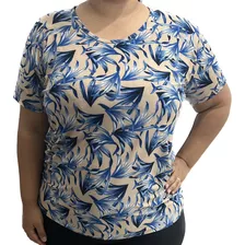 Kit 3 Blusinhas Femininas Plus Size Premium Dia-a-dia Linda