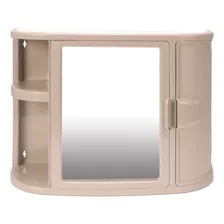 Gabinete Para Baño Con Espejo Wengue Rimax