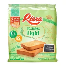 Pack X6 Tostadas De Mesa Riera Light Paquete X 200 Gr