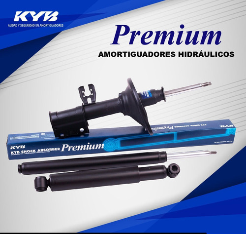 Par Amortiguadores Traseros Peugeot 206 5p, Cc 2006-2007 Kyb Foto 2