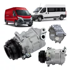 Compressor Ar Condicionado 7sbh17c Fiat Ducato 2018 A 2021